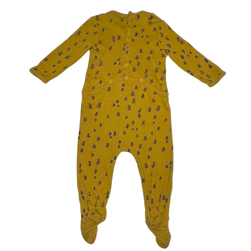 Fin &‎ Vince Bees Footed Romper